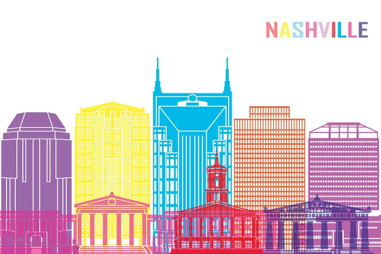 Nashville II Skyline Pop