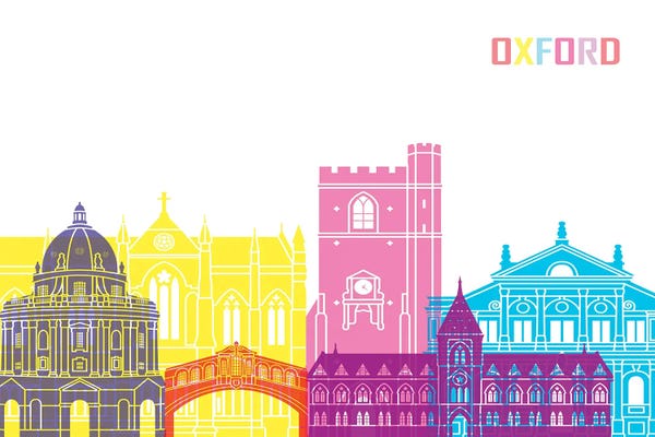 Oxford: Oxford Skyline Pop by Paul Rommer