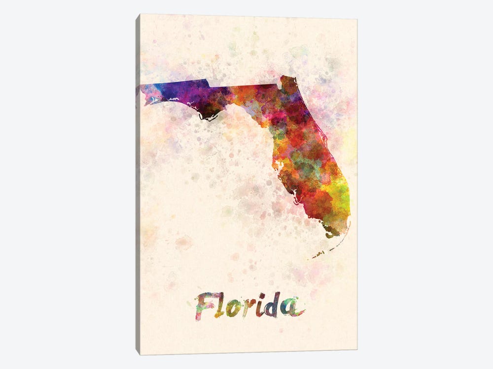 Florida by Paul Rommer 1-piece Canvas Print
