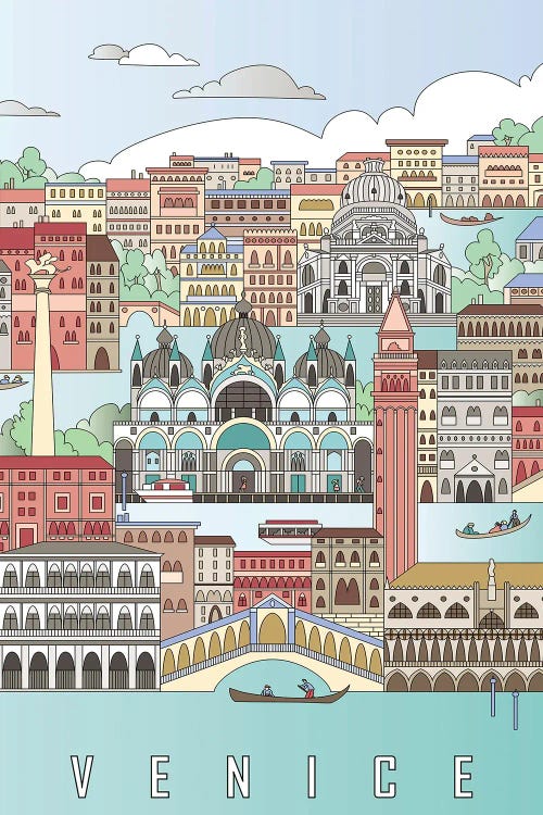 Venice City Poster