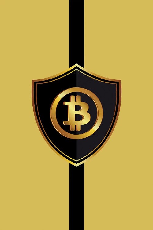 Bitcoin Poster by Paul Rommer wall art