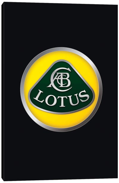 Lotus Logo Canvas Art Print