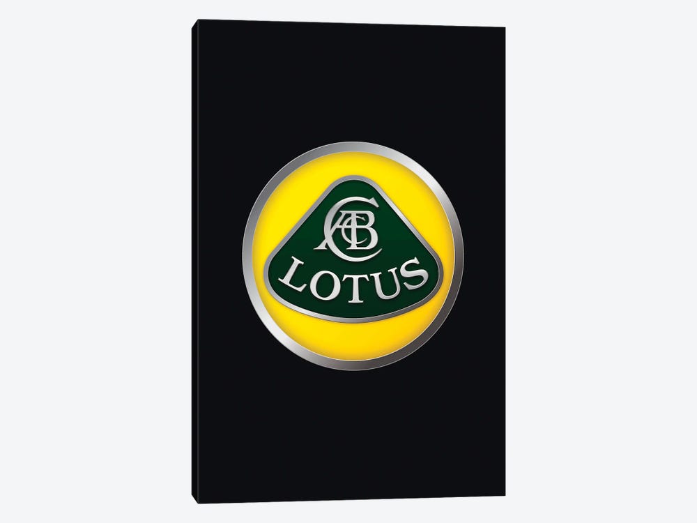 Lotus Logo 1-piece Canvas Wall Art