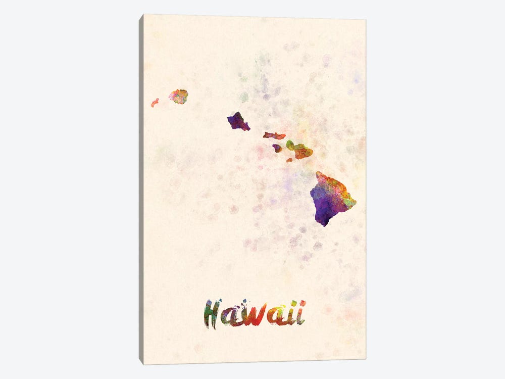 Hawaii by Paul Rommer 1-piece Canvas Art Print