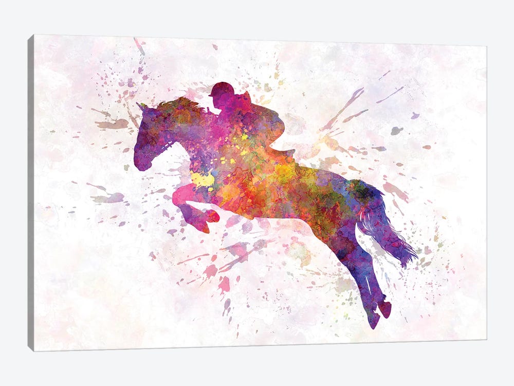 Horse Show VII by Paul Rommer 1-piece Canvas Wall Art