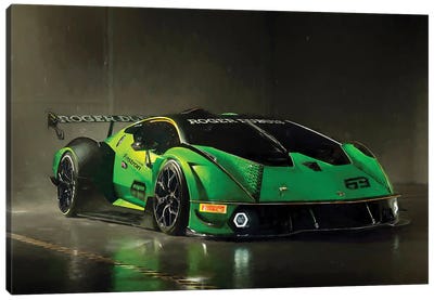 Lamborghini Essenza SCV12 2020 Canvas Art Print - Cars By Brand