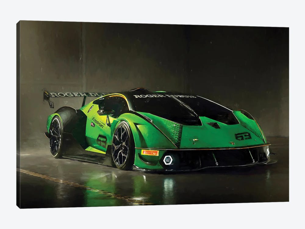 Lamborghini Essenza SCV12 2020 by Paul Rommer 1-piece Canvas Art Print