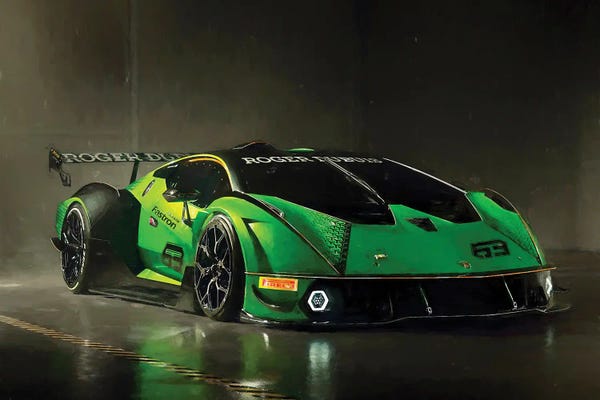 Paul Rommer: Lamborghini Essenza SCV12 2020 by Paul Rommer
