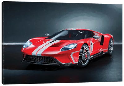 Ford Tuning GT II Canvas Art Print - Ford