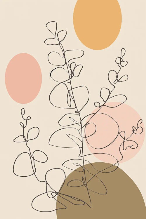 Minimalist Poster Flowers I