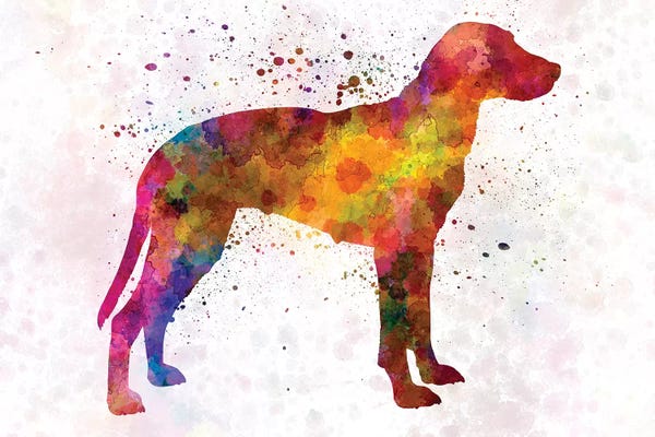 Hounds: Hygen Hound In Watercolor by Paul Rommer