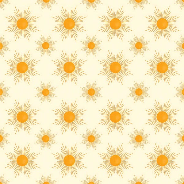 Suns Boho Pattern