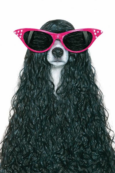 Dogs In Watercolor III by Paul Rommer canvas print