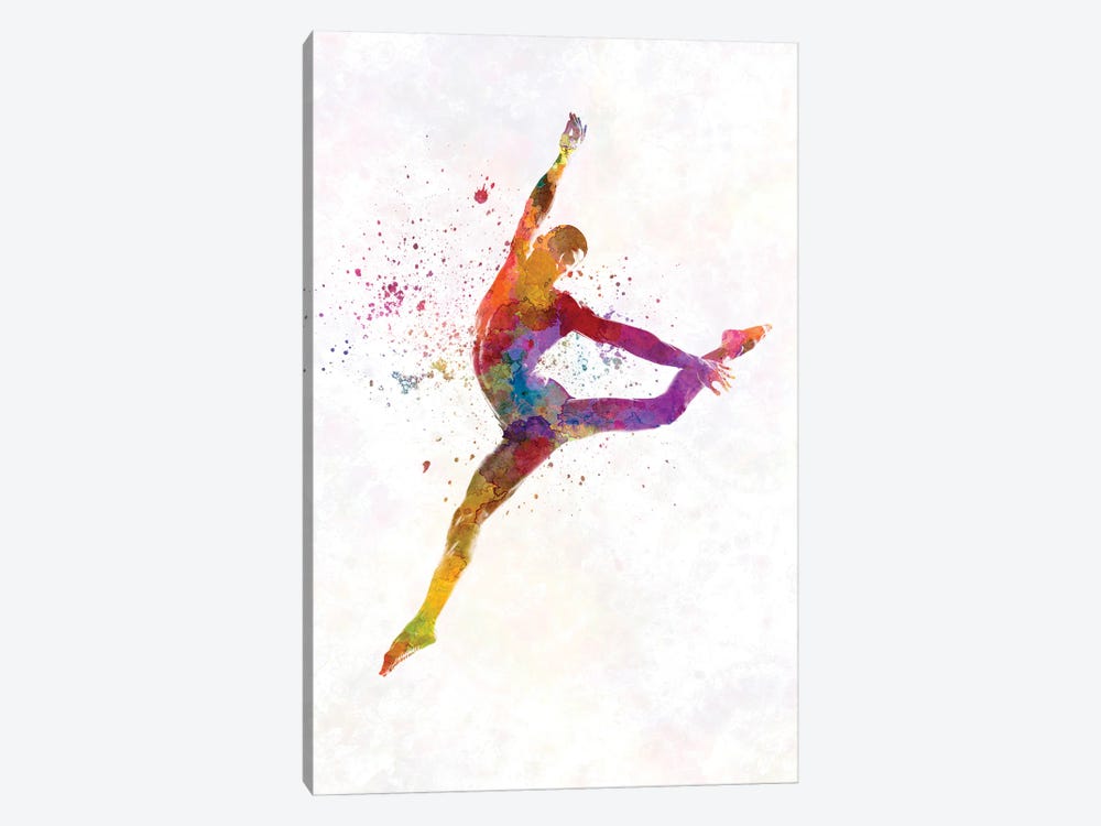Contemporary Male Dance II by Paul Rommer 1-piece Canvas Wall Art