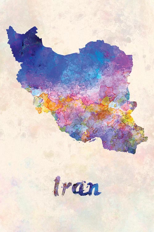 Iran In Watercolor