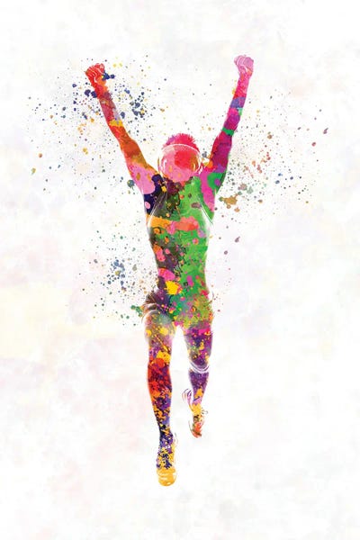 Paul Rommer: Winning Runner In Watercolor II by Paul Rommer