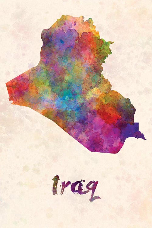 Iraq In Watercolor