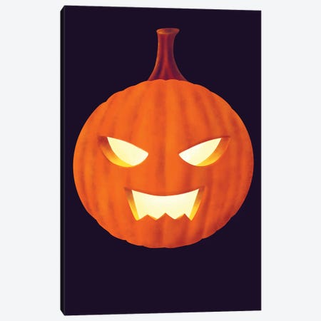 Halloween Magic Pumpkin Canvas Print #PUR3800} by Paul Rommer Art Print