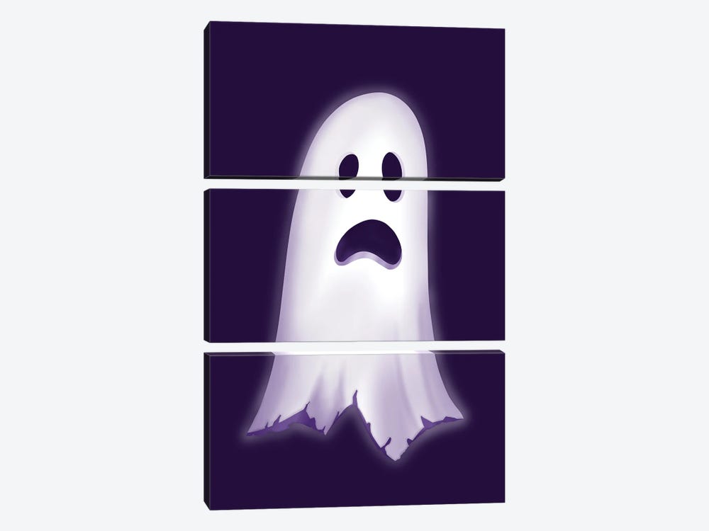 Halloween Ghost by Paul Rommer 3-piece Canvas Artwork