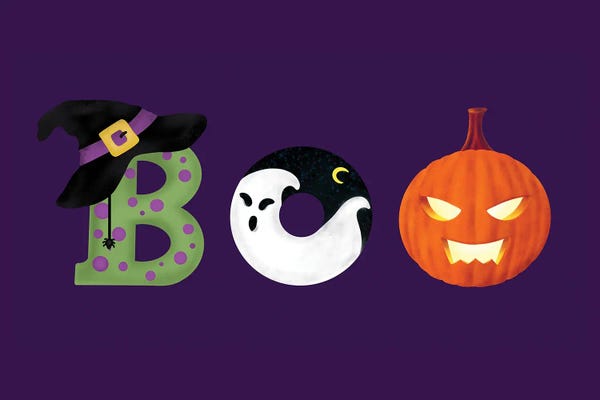 Ghosts: Ghost Pattern On Halloween II by Paul Rommer