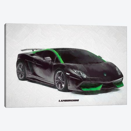 Lamborghini II Canvas Print #PUR3877} by Paul Rommer Canvas Print