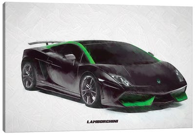Lamborghini II Canvas Art Print - Lamborghini