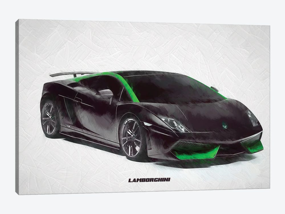 Lamborghini II by Paul Rommer 1-piece Art Print
