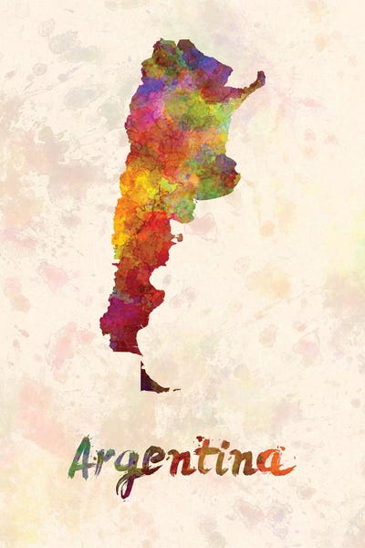 South America: Argentina In Watercolor by Paul Rommer
