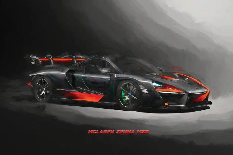 McLaren Senna MSO In Watercolor