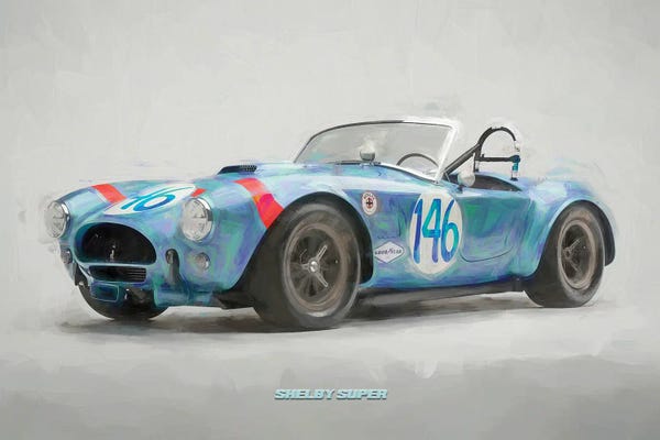 Paul Rommer: Shelby Super In Watercolor by Paul Rommer