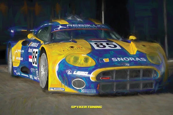 Spyker Tuning In Watercolor