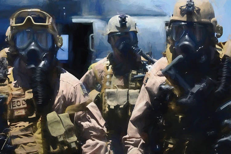 Special Forces In Watercolor