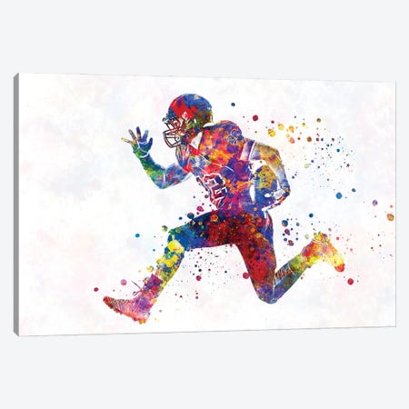 American Football V7 Canvas Print #PUR4084} by Paul Rommer Canvas Print