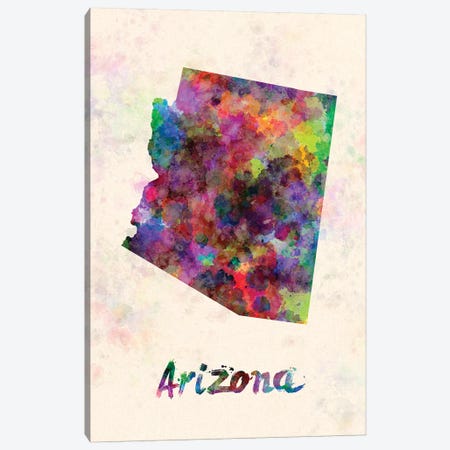 Arizona Canvas Print #PUR40} by Paul Rommer Canvas Artwork