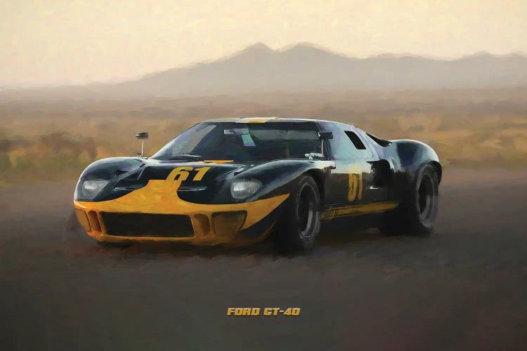 Ford Retro 1966 GT40