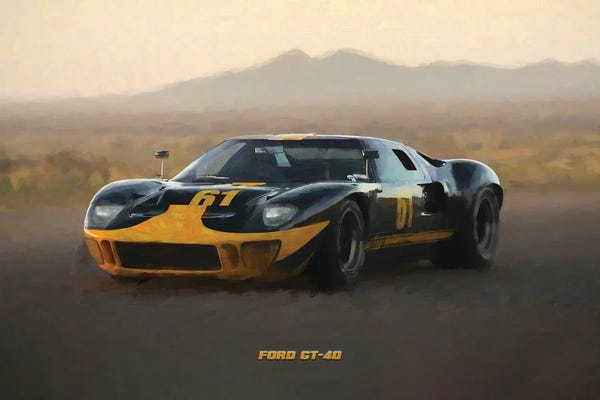Ford: Ford Retro 1966 GT40 by Paul Rommer