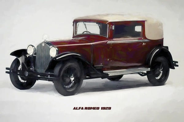 Alfa Romeo: Alfa Romeo Retro 1929 by Paul Rommer