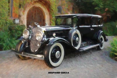 Hispano Suiza by Paul Rommer canvas print