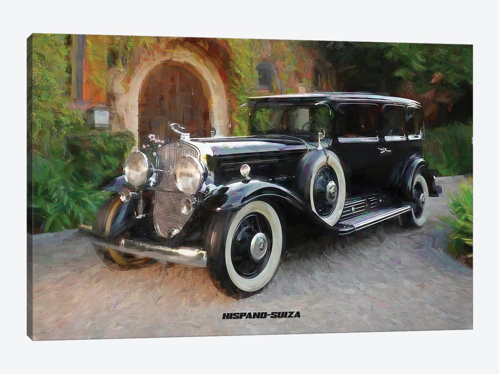 Hispano Suiza by Paul Rommer 1-piece Canvas Artwork