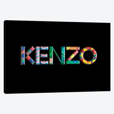 Kenzo Canvas Print #PUR4223} by Paul Rommer Canvas Wall Art