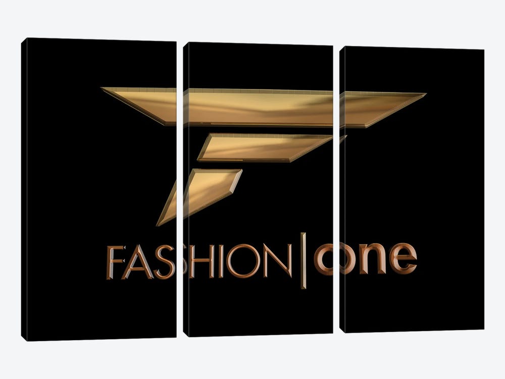 Fashion One by Paul Rommer 3-piece Canvas Artwork