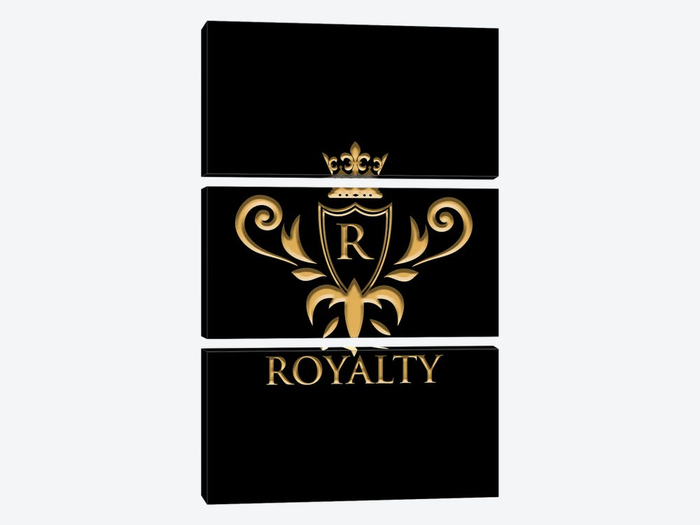 Royalty by Paul Rommer 3-piece Canvas Art Print