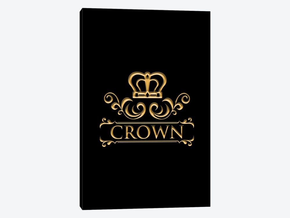 Crown-B by Paul Rommer 1-piece Canvas Artwork