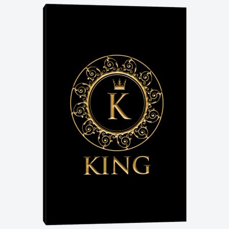 King Canvas Print #PUR4235} by Paul Rommer Canvas Artwork