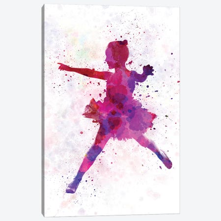 Ballerina Dancing I Canvas Print #PUR424} by Paul Rommer Canvas Art Print