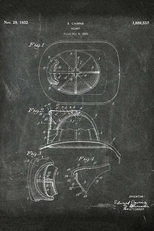 Industrial Patent Helmet IV