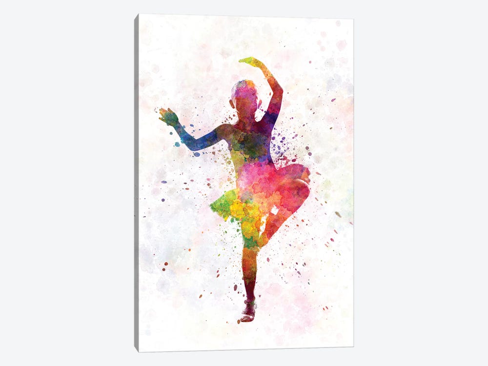 Ballerina Dancing III by Paul Rommer 1-piece Canvas Art