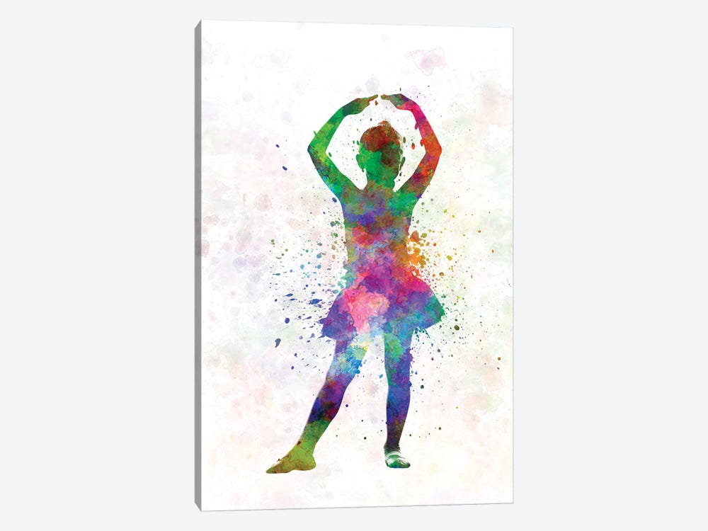 Ballerina Dancing IV by Paul Rommer 1-piece Canvas Art Print