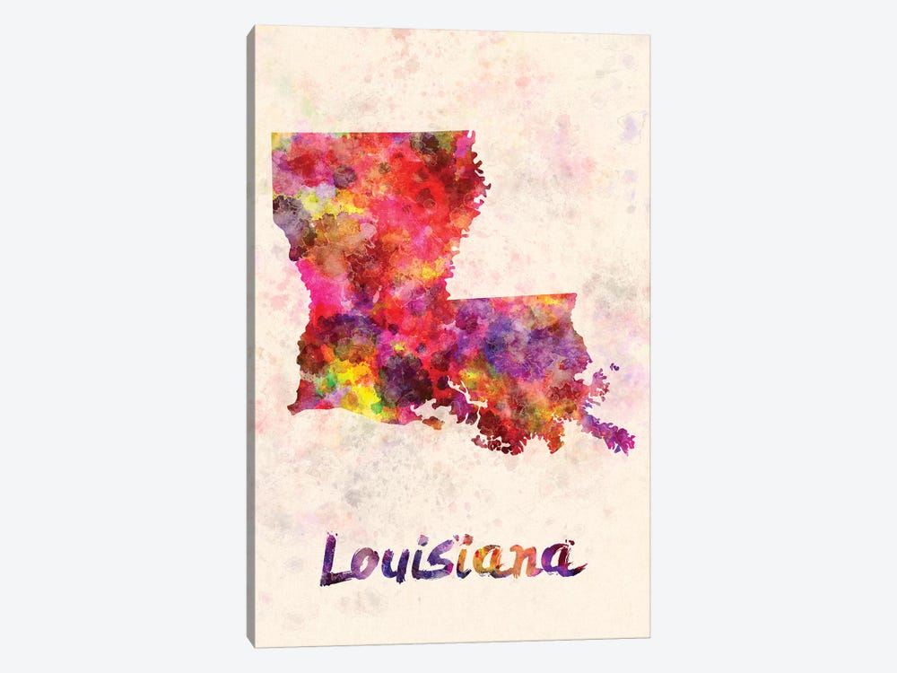 Louisiana by Paul Rommer 1-piece Canvas Art Print