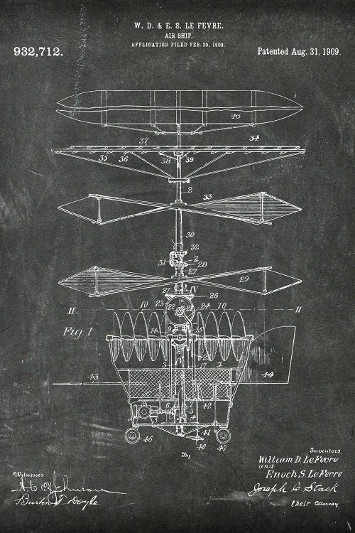 Air Ship Patent I